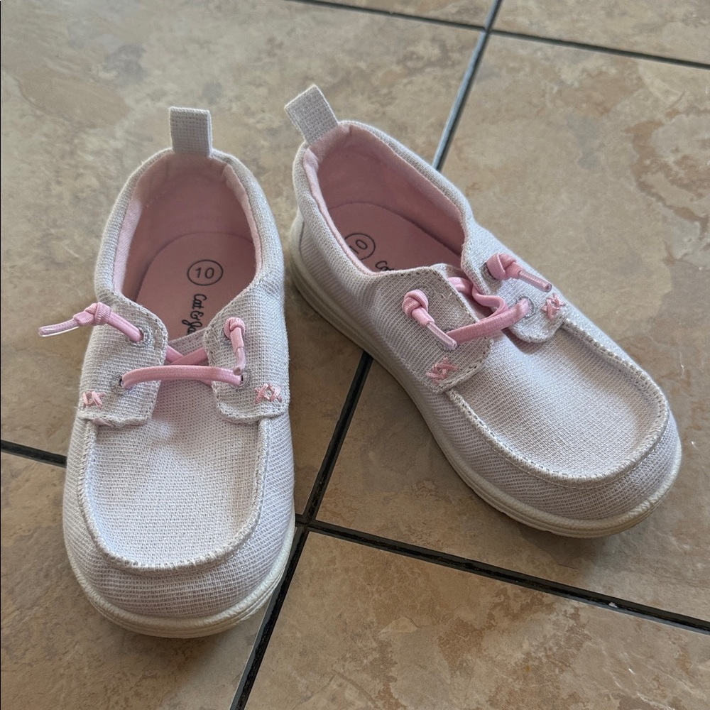 Cat & Jack Light Pink Moccasins